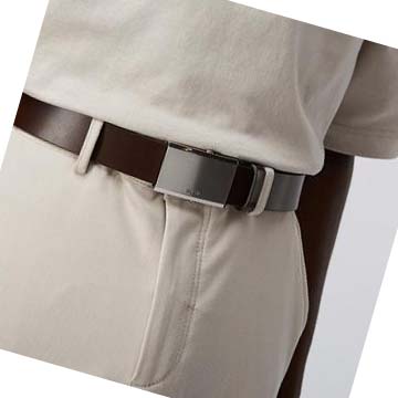 Women's Ecco Italian Adjust Belts Brown | Canada 405BEX